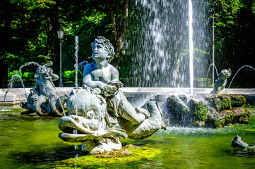 famous friedensengel - angel of peace - in munich