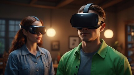 High-Quality Backgrounds for VR and AR: Enhance Your Digital Experience, Generative AI