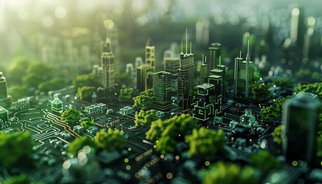 A unique interpretation of the connection between technology and environmental responsibility