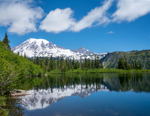 lake in the mountains