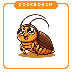 cute cockroaches, coloring book