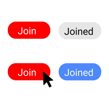 A sleek and inviting join button design,