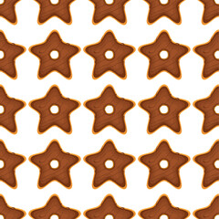 Pattern homemade cookie different taste in pastry biscuit