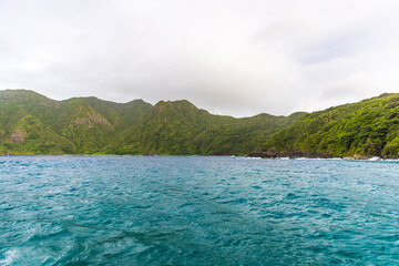 小笠原諸島　母島の風景　
