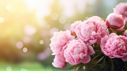 Pink Flowers in a Vase