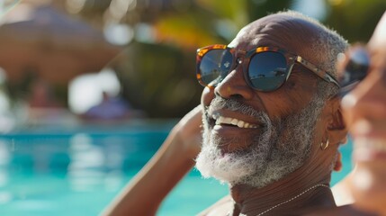 Diverse Adults Exploring Wellness and Relaxation Time in Peaceful Summer Getaway