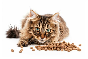 Cat Dining Delight in Studio