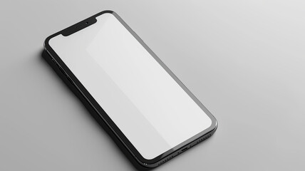 white card with a phone