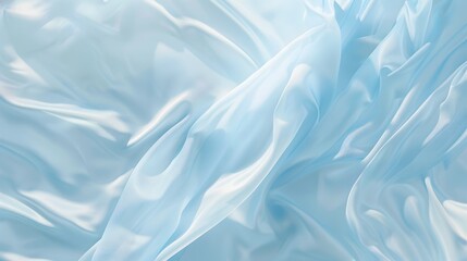 Fototapeta premium Soft Pastel Blue Abstract Gradient Background with Elegant Flowing Designs