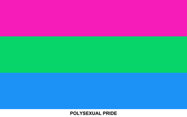 Flag of POLYSEXUAL PRIDE, POLYSEXUAL PRIDE flag