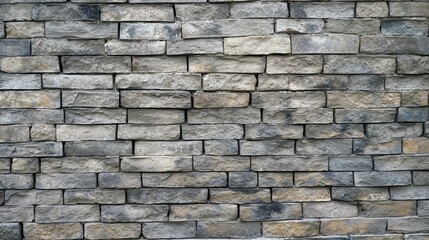 Fototapeta premium Brick wall background wallpaper featuring a rustic and textured surface, perfect for adding an urban or vintage aesthetic to any space.