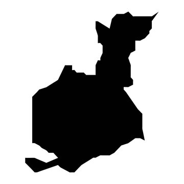 Guayama map, administrative division of Puerto Rico. Vector illustration.