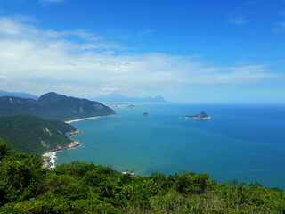 Fototapeta premium Pedra secreta no telegrafo em guaratiba