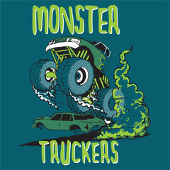 monster truckers.eps © mohamed