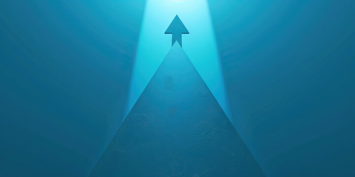 Curiosity (Light Blue): A simple, upward-pointing arrow indicating a desire to learn or explore