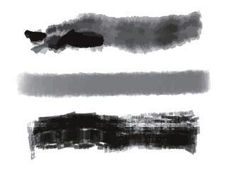 筆アート　墨　セット　複数