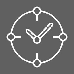 Clock icon Design