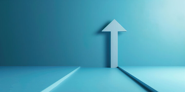 Curiosity (Light Blue): A simple, upward-pointing arrow indicating a desire to learn or explore