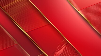 Elegant cover design. Modern premium red vector art background with gradient texture. Luxury template for cover design, invitation, flyer, wedding card, note book, menu design. Red and gold.