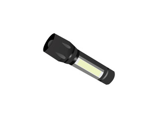 Flashlight illustration vector design ai