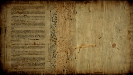 Obraz premium Ancient paper, old paper texture, old texture backdrop, artificial intelligence