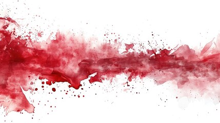 Blood stains on white background, stains of red paint,Freeze motion of red powder exploding, isolated on white background. Abstract design of red dust cloud. Particles explosion screen saver,
