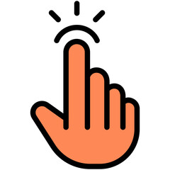 select filled line icon