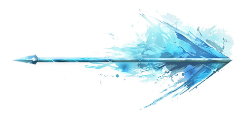 Yearning (Light Blue): A stretched, upward-pointing arrow representing a strong desire or longing