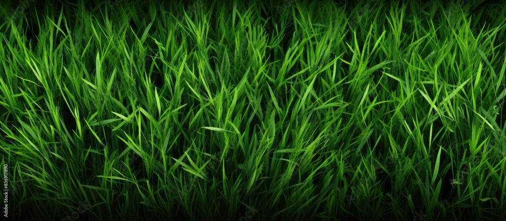 Poster image of grass texture with copy space.