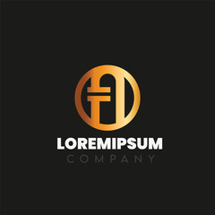 Obraz premium Company Letter Logo - Vector