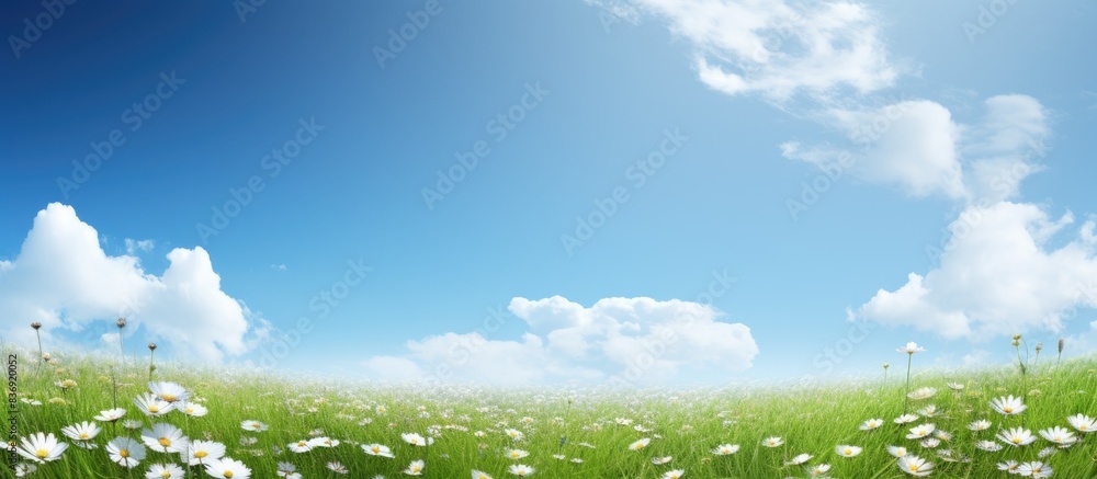 Aufkleber background for summer with ample copy space image.