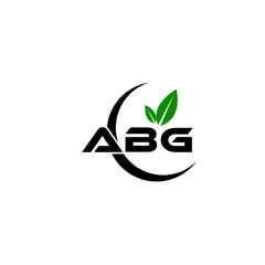 ABG letter logo.ABG initial logo,design vector