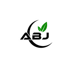 ABJ letter logo.ABJ initial logo,design vector