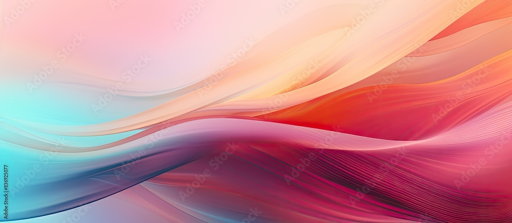 Poster blurry colorful background with a captivating aesthetic, suitable for a variety of design projects a
