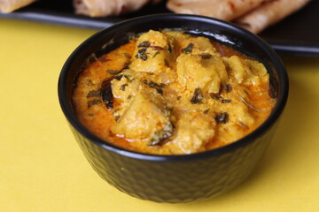 Gatta Curry or Gatte Ki Sabzi, Indian curry