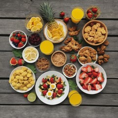 fruits and vegetables