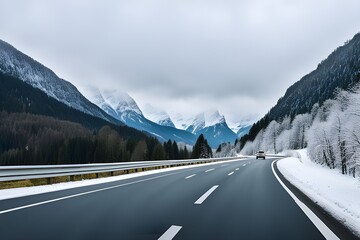 road to the mountains