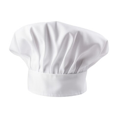 Chef hat isolated on transparent background Remove, Clipping Path