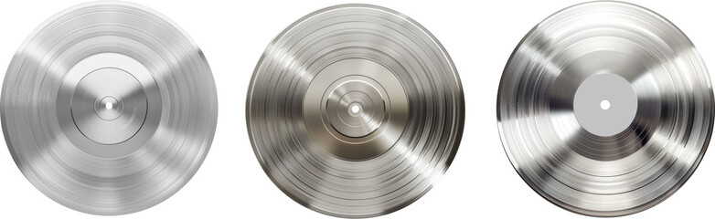 Platinum vinyl record sticker transparent background PNG clipart