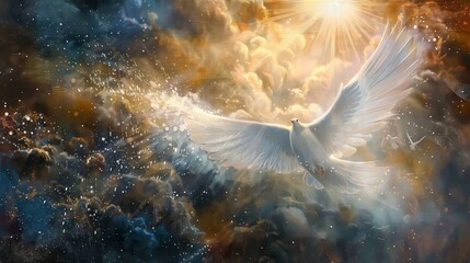 Sacred davis Heaven holy spirit