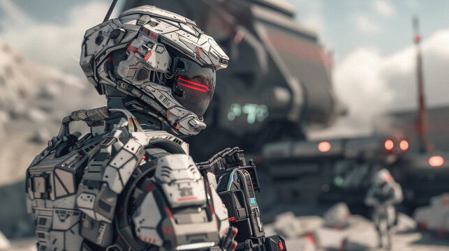 The Futuristic Soldier