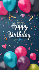Happy birthday card