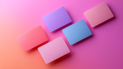 Promo Code Cards Design 3D mockups of promo code cards customers can use to redeem the discount