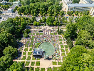 Warszawa © Drone in Warsaw