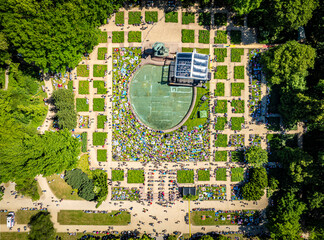Warszawa © Drone in Warsaw