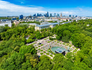Warszawa © Drone in Warsaw