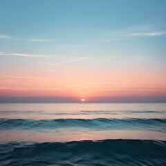 Fototapeta premium From Dawn to Dusk: Capturing the Beauty of Coastal Landscapes