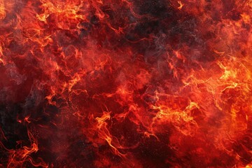Fototapeta premium A close-up shot of a flame burning brightly against a dark background