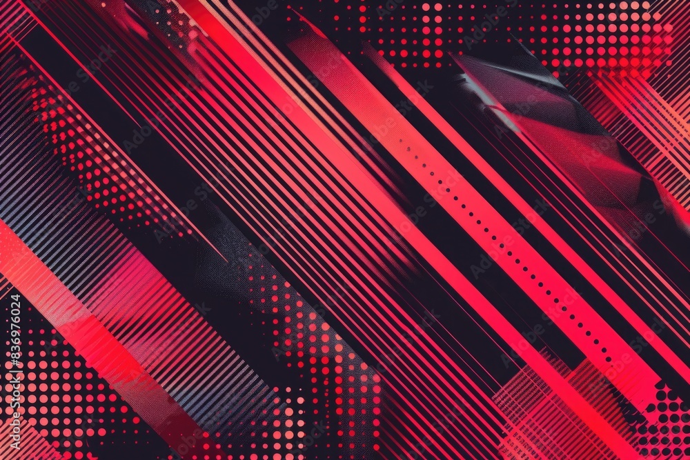 Poster a close-up shot of a red and black background with no additional objects or distractions