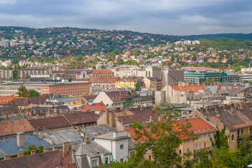 Obraz premium Cityscape of Buda in Budapest